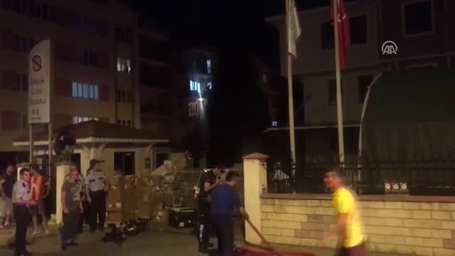 Aydın’da Ecza Deposunda Yangın