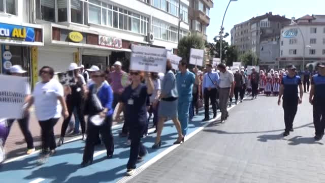 Bolu Bağımlılıkla Mücadele İçin Yürüdü