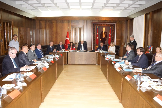 Vali Köşger AB Büyükelçileri’ni Ağırladı