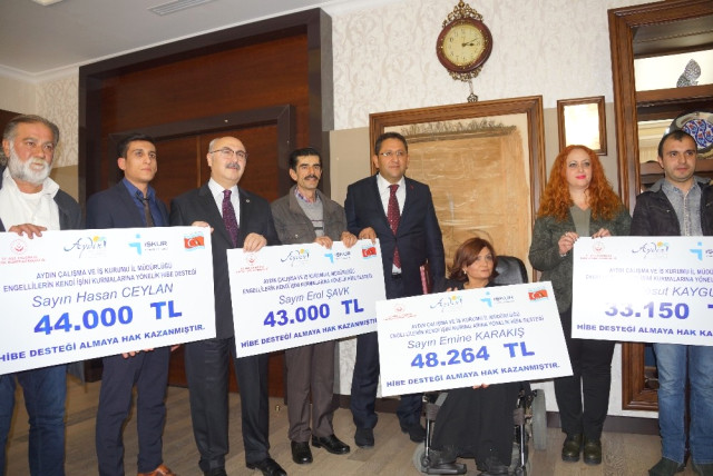 Aydın’da Hibe Desteği ile İş Sahibi Oldular