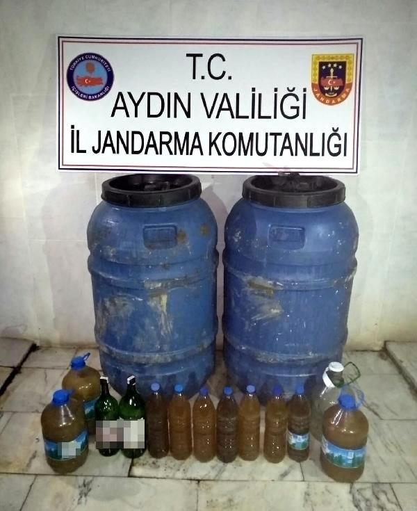 Bağ Evinde 390 Litre Sahte Rakı Ele Geçirildi