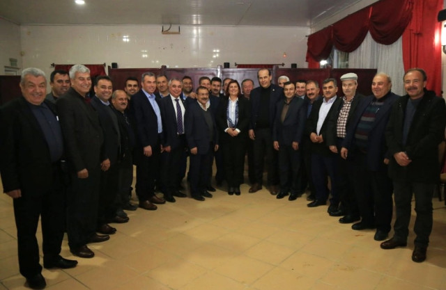 Karpuzlulu Muhtarlardan Başkan Çerçioğlu’na Ziyaret