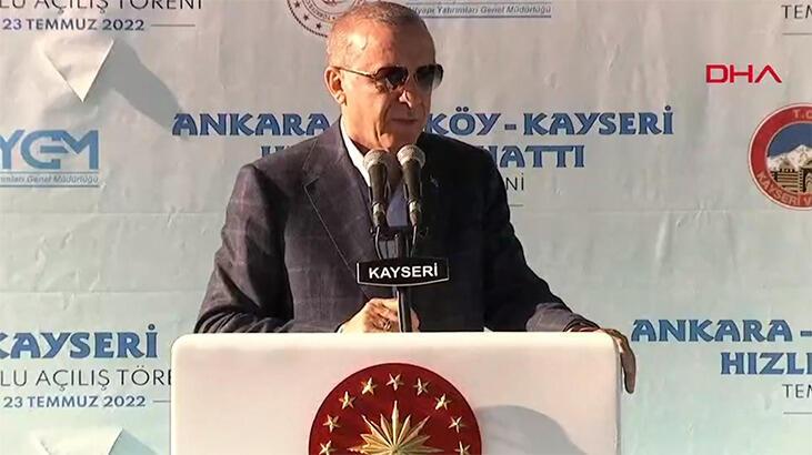 Cumhurbaşkanı Erdoğan Kayseri’de açıkladı! ’54 milyar liralık müjde’