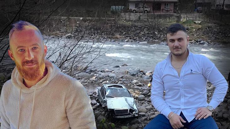 Rize’de otomobil dereye uçtu! 2 kuzen hayatını kaybetti