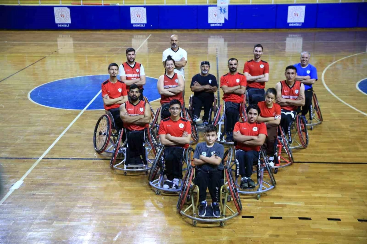 Pamukkale Belediyespor Tekerlekli Sandalye Basketbol Kadrosu 1. Lig’de uğraş edecek