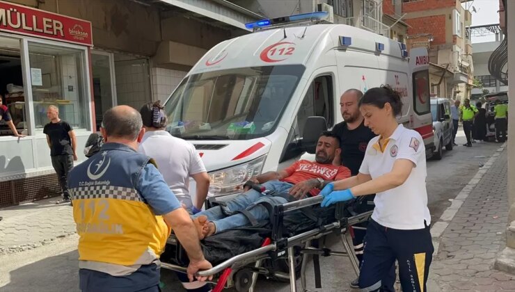 Aydın’da polis uygulama noktasında kaçan motosiklet arabaya çarptı