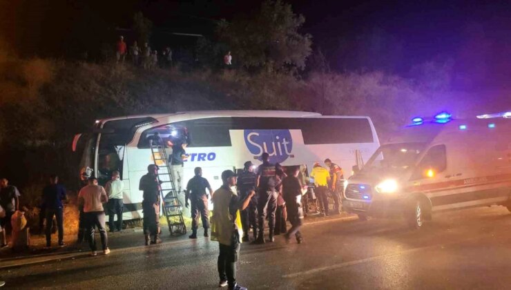 Aydın’da Yolcu Otobüsü Yayaya Çarptı: 1 Meyyit, 7 Yaralı