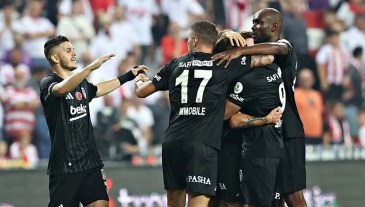 Beşiktaş, Üstün Lig’in birinci haftasında Samsunspor’u 2-0 yendi