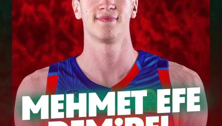Karşıyaka, genç pivot Mehmet Efe Demirel’i transfer etti