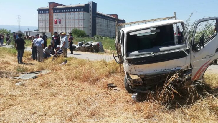 Aydın’da fecî kaza: 1 meyyit, 6 yaralı