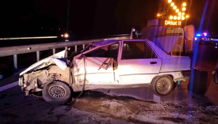 Denizli Aydın Otoyolunda Kaza: 5 Kişi Yaralandı