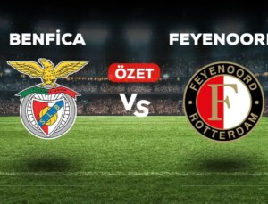 Benfica Feyenoord maç özeti ve golleri izle! (VİDEO) Benfica Feyenoord geniş özeti! Golleri kim attı, maç kaç kaç bitti?