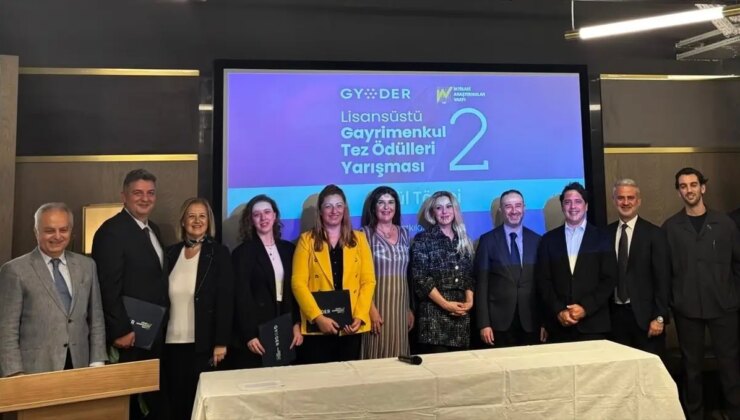 Gayrimenkul Lisansüstü Tez Mükafatları Müsabakası Sonuçlandı