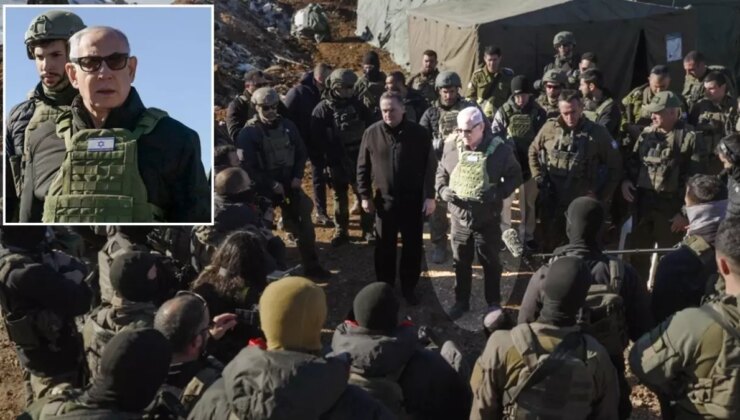 Tarihte bir birinci: Netanyahu işgal iletisini Hermon Dağı’ndan verdi