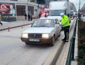 Bozüyük’te yaya geçidi uygulaması
