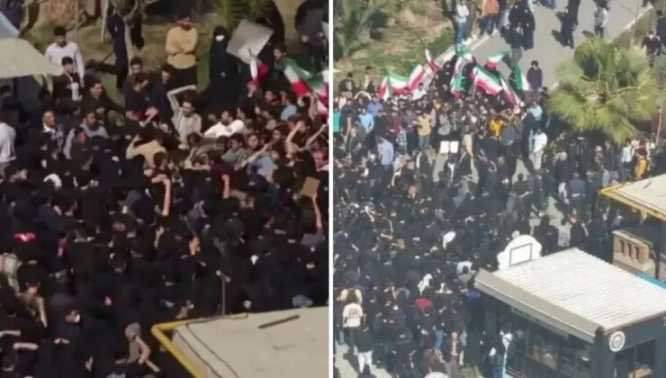 İran’da tehlikeli gerginlik! Öğrenciler karşı karşıya geldi