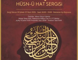 Ruha Şifa Hüsn-ü Hat Sergisi Üsküdar’da sanatseverlerle buluşuyor
