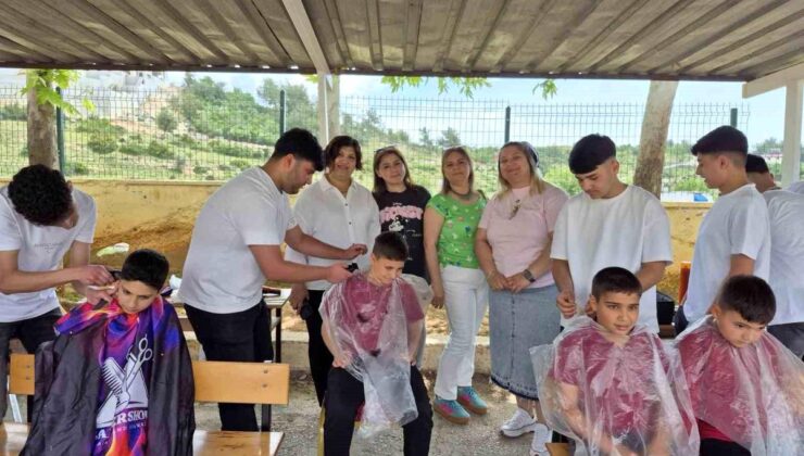 Bayram öncesi manalı dokunuş: Miniklere fiyatsız tıraş