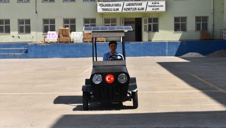 Siverek’te Meslek Lisesi Öğrencilerinden Güneş Güçlü Araç